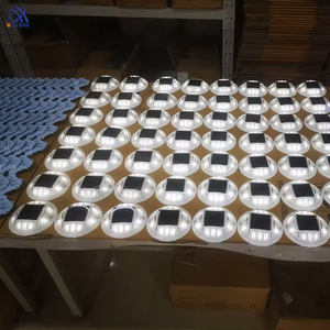 4 способа 8 шт. пластиковый маркер для тротуара ip68 Водонепроницаемый Солнечный светодиодный ударный дорожный стержень - Product Image 6