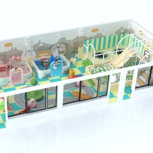 ¡Gran Oferta! Novedoso Parque Infantil Comercial Temático de Dulces con Tobogán de Madera y Piscina de Bolas para Niños - Product Image 2