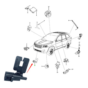 Sensor de Temperatura del Aire Exterior Nuevo 5149265AB para Dodge Jeep Chrysler 2010-2024 5149025AA 05149265AB 05149025AA - Product Image 3