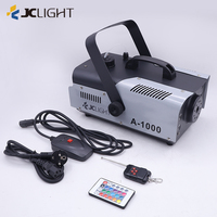 Machine à brouillard de fumée 1000W avec 6 pièces Rgb 3 en 1 Led Stage Effect Light Party Smoke Fog Machine pour mariage