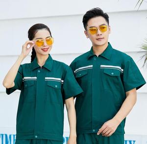 Uniforme <span class=keywords><strong>de</strong></span> <span class=keywords><strong>Trabajo</strong></span> Profesional TN6209 <span class=keywords><strong>de</strong></span> Algodón para Lavado <span class=keywords><strong>de</strong></span> Autos, Construcción e Ingeniería, para Hombre y Mujer, para Verano - Product Image 2