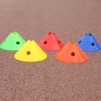 Équipement d'entraînement de football, Disque à logo large 'Flower Mouth', Cône d'entraînement de football, Marqueurs d'obstacles, Panneaux de signalisation