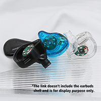 Casque HIFI de haute qualité 10mm 24Ω double magnétique PU + PEK matériel écouteurs intra-auriculaires pilote dynamique haut-parleur unité bricolage accessoires