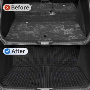 Tapis de sol de voiture en TPE antidérapant, épaisseur 2 mm, ensemble complet 3 pièces, nettoyage facile, isolation sportive - Product Image 3