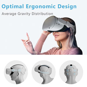 <span class=keywords><strong>Casque</strong></span> de tête fixe 3D léger pour <span class=keywords><strong>Oculus</strong></span> Quest2 Accessoire <span class=keywords><strong>VR</strong></span> réglable Sangle de tête en PU pour <span class=keywords><strong>Meta</strong></span>/<span class=keywords><strong>Oculus</strong></span> <span class=keywords><strong>Quest</strong></span> <span class=keywords><strong>2</strong></span> - Product Image 2