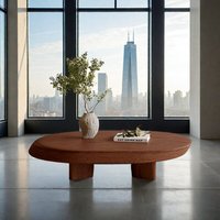 Table basse en bois massif haut de gamme pour la décoration intérieure du salon, fabricant de meubles
