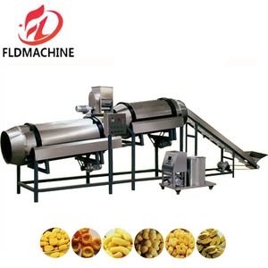 Máquina Multifuncional Automática para Hacer Snacks Inflados, Extrusora de Alimentos de Acero Inoxidable, Plantas de Producción de Snacks de Maíz - Product Image 4