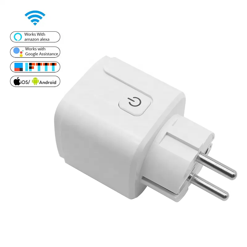Smart Plug WIFI Presa Tuya Smart Plug UE Standard di 16A Lavoro con Google casa Alexa Per La Casa Sistema di Automazione