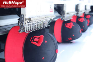 ホリホープ・ホリアウマ工場 四頭多針刺繍システム 工業用3Dモノグラムスパンコール糸刺繍機 - Product Image 4