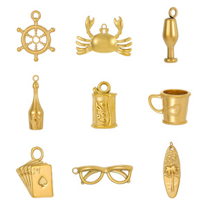 Manna loạt du lịch Keychain Túi phụ kiện tự làm sáng tạo thép không gỉ du lịch quyến rũ của các quốc gia khác nhau - Product Image 3