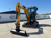 Nouvelle mini-excavatrice sur chenilles Shantui SE27SR 1,2 tonne, moteur Euro5, pompe à moteur haute efficacité, boîte de vitesses, PLC, roulement, pour usage en construction 1