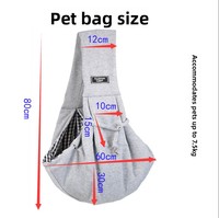 Sac de transport pour chat Zoestar, pliable, portable, à ouverture supérieure, en polyester, grande capacité, respirant, pour les sorties estivales avec votre animal.