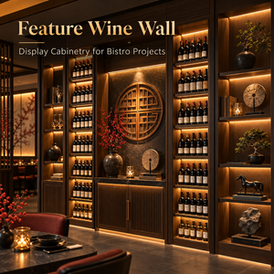 Paquete de Muebles Interiores Comerciales para Restaurante Bistro Chino, Diseño Personalizado Premium, Llave en Mano - Product Image 2