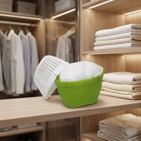 Sachet de recharge déshydratant écologique au chlorure de calcium de 450g avec boîte déshumidificatrice pour la maison, élimination de la moisissure et anti-humidité
