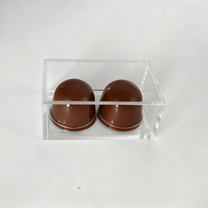 Caja de Acrílico Transparente Personalizada con Bandeja Interior para Bombones, Chocolates y Dulces - Product Image 2
