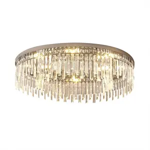 Light Extravagant Post-modern Crystal Ceiling Lamp Modern Simple Atmospheric Ceiling Lamp