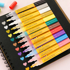 Juego de Marcadores de Tiza Líquida Multicolor, Juego de Marcadores para Pizarra LED, Marcador de Dibujo a Base de Agua para Manualidades - Product Image 3