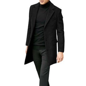 <span class=keywords><strong>Manteau</strong></span> en laine à manches longues de style britannique pour <span class=keywords><strong>homme</strong></span> Hipson, produit phare pour l'automne et l'<span class=keywords><strong>hiver</strong></span> sur <span class=keywords><strong>Amazon</strong></span> - Product Image 6