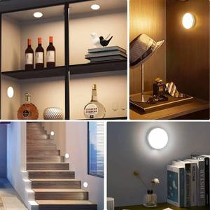 Luz Nocturna Recargable USB con Sensor de Luz Blanca Cálida para Dormitorio, Pasillo y Corredor, Uso Nocturno - Product Image 4