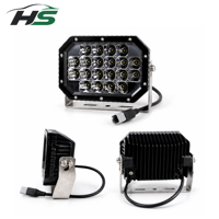 HSSH LED-Fahrlicht 7x5 Zoll 60W SAE-Zertifiziert Kombi-Strahl Offroad-Zusatzlicht für LKW SUV Jeep 4x4