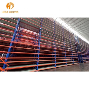 Nhiệm vụ nặng nề Dễ dàng cài đặt kho Kết Cấu Thép mô-đun gác lửng và cầu thang nhiều lớp thép tầng lửng giá - Product Image 5