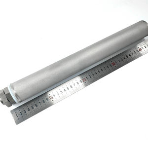 Elemento de filtro de polvo sinterizado de acero inoxidable 316L, tamaño de poro de 1-100um, forma de tubo certificado CE para petroquímica química - Product Image 1