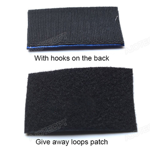 Ajoteqpt USA cờ thêu chiến thuật vá với móc và vòng lặp Fastener Mỹ Cờ biểu tượng cho túi xách & phụ kiện - Product Image 5