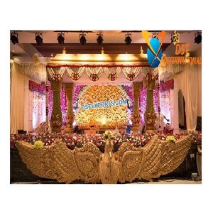 Grand Mandap de mariage en forme de cygne de style sri-lankais, Mandap de mariage indien Manavrai en forme de cygne, Mandap de mariage en forme de cygne sur le thème sri-lankais, Norvège, Melbourne - Product Image 1