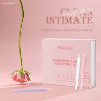 Label privé antibactérien naturel raffermissant hydratant nettoyant femmes soins intimes ensemble antibactérien pour le bien-être vaginal