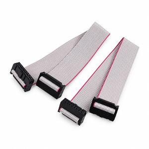 Kabel Pita IDC 10 Pin Konduktor Tembaga Berlapis Timah Berisolasi PVC 2x5 Kabel Datar untuk Peralatan Rumah Tangga Mesin Elektronik - Product Image 4