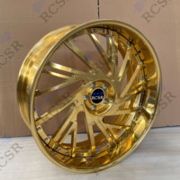 Jantes RCSR 20 22 24 26 28 30 pouces 5x114.3 5x120 6x139.7 Roues forgées pour GT500 SUV Truck GT ZL1 Chevrolet