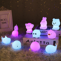 Lampe de nuit en forme de pieuvre pour bébé, cadeaux mignons, couleurs, pieuvre pour enfants, veilleuse pour chambre d'enfant