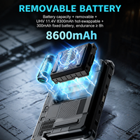 Tableta Industrial Resistente CENAVA de 10 Pulgadas con Sistema Operativo Win11, Posicionamiento GPS, RAM de 16 GB, Compatible con Escáner de Código de Barras 1D/2D, Batería Extraíble