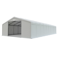 Edificio de Estructura de Acero Prefabricado, Fácil de Instalar, Duradero, Impermeable, Almacén de Acero, Taller, Construcción Prefabricada