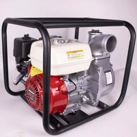 Pompe à eau agricole haute pression 7,5 CV avec moteur diesel/essence monophasé pour l'irrigation et pompe à essence 3 pouces