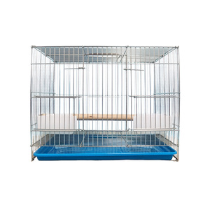 Jaula de alambre fácil de limpiar con base extraíble para periquitos, jaula para canarios, jaula multicolor para pájaros domésticos, jaula opcional para loros - Product Image 2