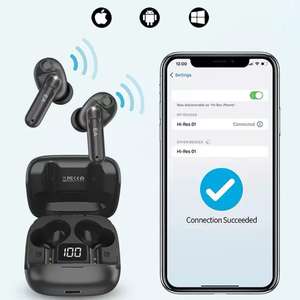 Hot Selling TWS Ai 2 3D-Ohrhörer Kopfhörer USA Drahtlose Kopfhörer In-Ear-Ohr stöpsel P 2 ANC-Headset für iPhone Samsung Android - Product Image 3