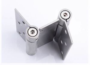 Bisagra de Resorte de Doble Acción Ajustable HengSheng de 4 Pulgadas, Estilo Industrial, de Acero Inoxidable, con Cierre Automático - Product Image 3