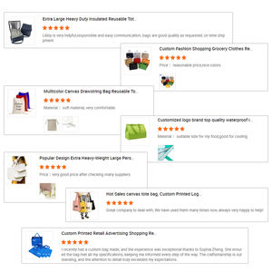 Sac Isotherme de Vente en Gros Thermique Imperméable et Réutilisable en Stock Matériau PP Cabas Non-Tissé pour Vente à Emporter avec Poignée - Product Image 2