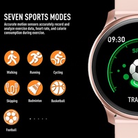 Reloj inteligente KW19 para hombre y mujer, pulsera inteligente deportiva con control del ritmo cardíaco y del sueño, presión arterial y música, para xiaomi e Ios