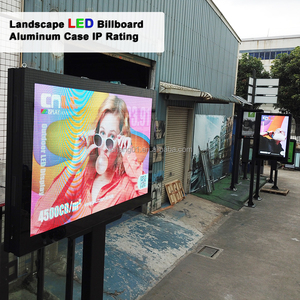Boîtier en aluminium IP65 BILLBOARD LED DISPLAY OUTDOOR support vidéo 3D mise à jour à distance entretien facile écran LED - Product Image 3