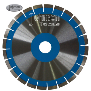 Soudé au laser 14 ''pouces 350 mm disque de coupe de béton lame de scie diamantée pour la coupe de béton armé - Product Image 1