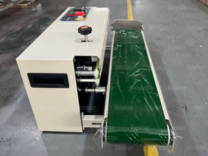 Scelleuse horizontale à bande continue pour feuilles d'aluminium avec codage à encre solide, machine de thermoscellage plastique, Selladoras De Banda Continuas - Product Image 6