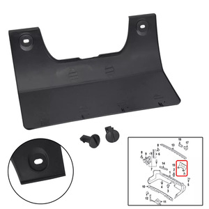 Cubierta de remolque para parachoques trasero de Land Rover DPO500011PCL con accesorios de montaje para ganchos de remolque - Product Image 3