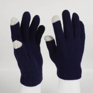 Pro-grade 5-Finger thiết kế <span class=keywords><strong>s</strong></span>ọc đan màn hình cảm ứng găng tay Tất cả thời tiết điện thoại thông minh Tương thích nhà máy trực tiếp bán buôn Đồng bằng phong cách - Product Image 1