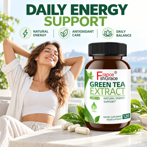 Cápsulas de Extracto de Té Verde Shecome con Etiqueta Personalizada, 1000 mg, Suplemento Quemagrasas para el Apoyo Cardíaco para Adultos - Product Image 4