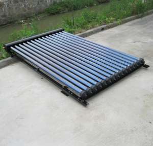 Collecteur <span class=keywords><strong>solaire</strong></span> résidentiel à 20 tubes à connexion séparée, à haute <span class=keywords><strong>pression</strong></span>, à tube à chaleur sous vide, avec boîtier métallique - Product Image 1