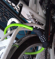 Serrure de sécurité de vélo, cadenas de câble personnalisé à 4 chiffres, combinaison de cadenas pour bicyclette