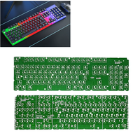 Carte électronique de carte PCB de clavier de jeu sans fil simple face FR-4 fabriquée par des cartes de circuit imprimé de société chinoise