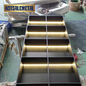 Niche murale rectangulaire en acier inoxydable 304 de qualité supérieure, solution de rangement moderne pour salle de bain/cuisine, étanche, écologique, facile à installer - Product Image 5